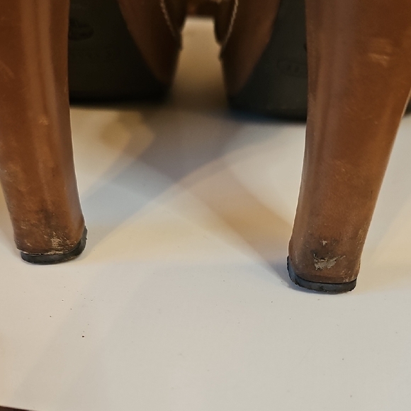 Vintage Coach Women's Black and Tan Shearling Mules - Make Offer - Picture 16 of 17